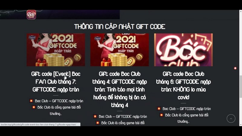 Cách lấy mã giftcode Bốc Club mà dân chơi cần nắm rõ